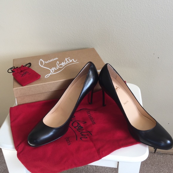 Christian Louboutin black heels