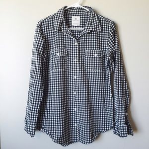 Nollie Checkered Button Down