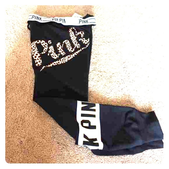 Pink gym pants - Picture 1 of 2