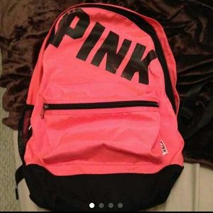 Pink back pack