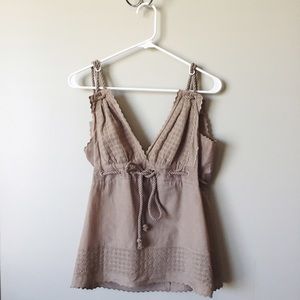 BCBGMaxazria Rope Tank