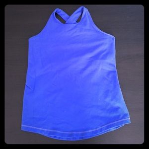 Royal blue lulu tank