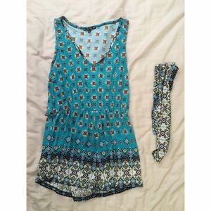 Cute tribal romper!