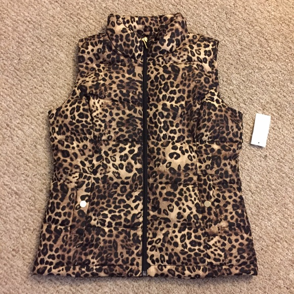 Charter Club Jackets & Blazers - Brand New Leopard Print Vest