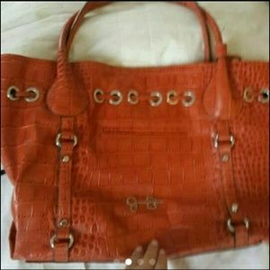 Jessica simpson orange tote