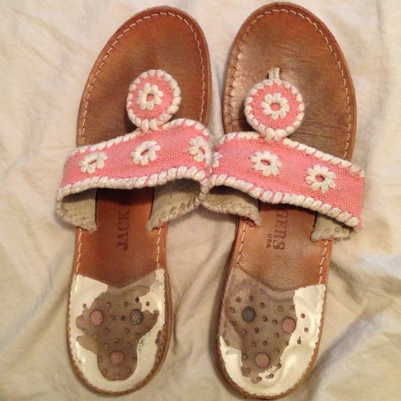 Pink jack Rogers