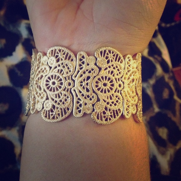 Gold Statement Bracelet