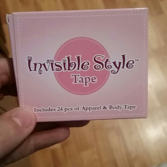 Invisible style tape