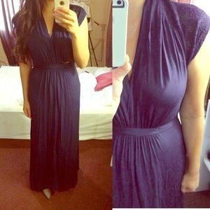 😱 Beautiful Vintage inspired Lace Shoulders Maxi