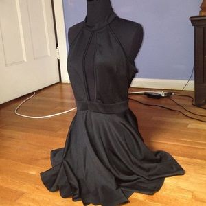 All black dress