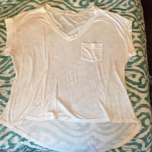 Gibson white v-neck t-shirt