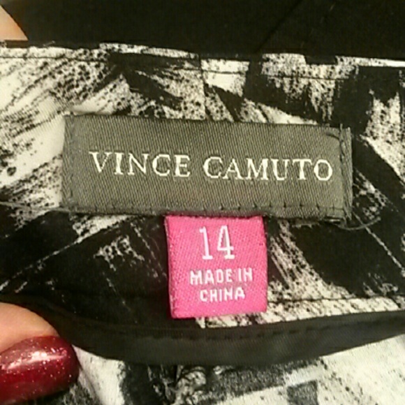 Black and white patterned pants - Picture 2 of 3