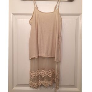 Nude lace extender