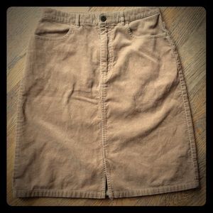 Eddie Bauer Corduroy Skirt