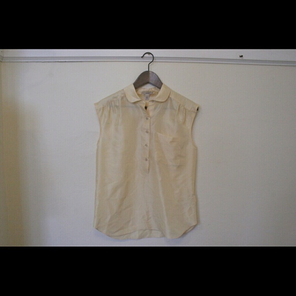 J Crew - 100% Silk Top - size 2