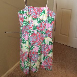 Strapless Lilly Pulitzer Dress
