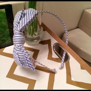 Vineyard come seersucker headband