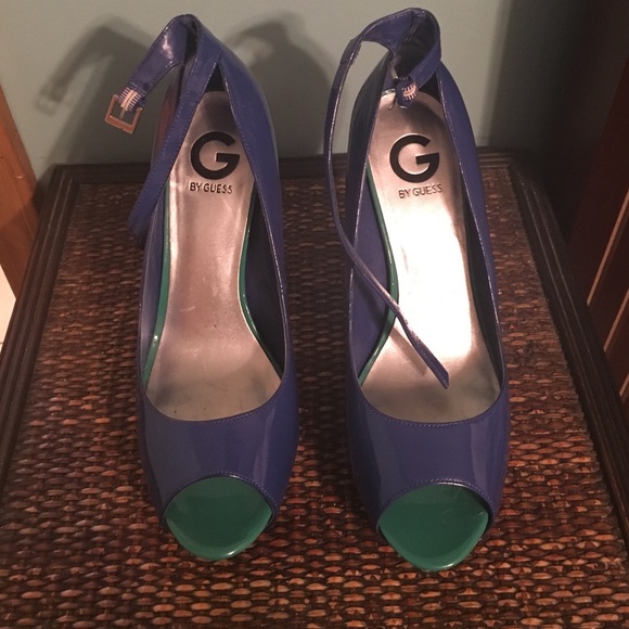 Peep toe heels