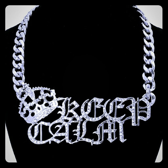 B4L HAIR KEEP CALM NECKLACE