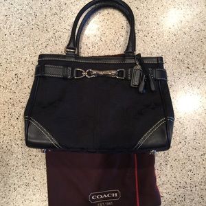 Coach purse. Black
