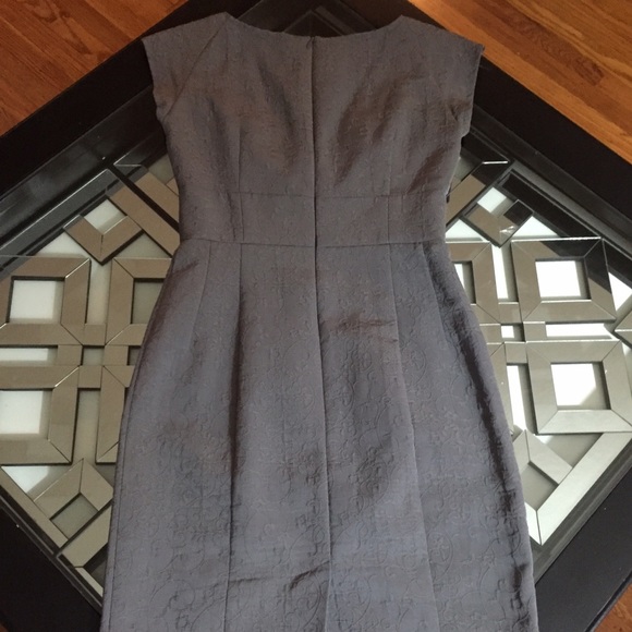 SOLD NWR Auth Gray Brocade Nanette Lepore dress 0 - Picture 4 of 4
