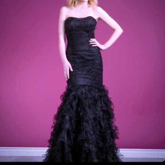 Black mermaid Dress