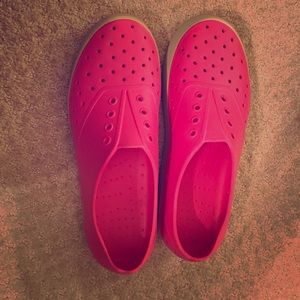 Pink Shower shoes