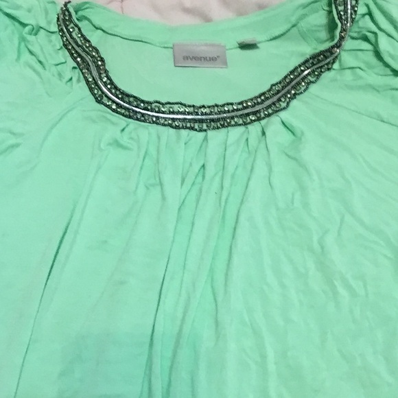 Avenue Mint Top Make offer!! 😊😀