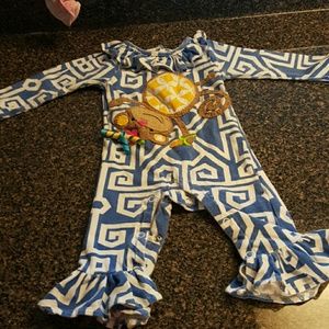 Mudpie monkey girls outfit