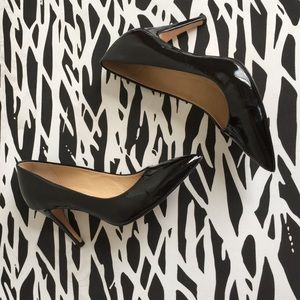 Diane Von Furstenberg patent leather heels