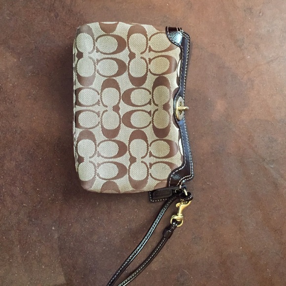 Coach wristlet