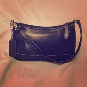 Black coach purse