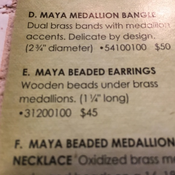 Willow House by Sara Blaine Maya Beaded Earring - Picture 2 of 2