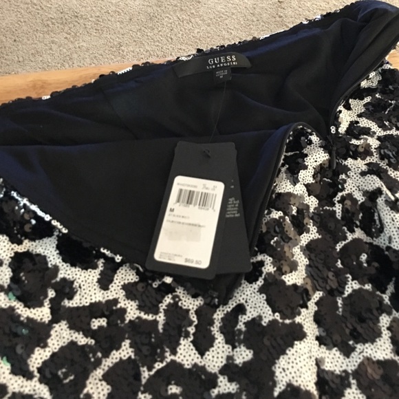 Guess? Sequin Dalmatian mini skirt - Picture 2 of 3