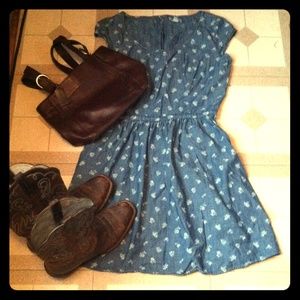 Denim dress