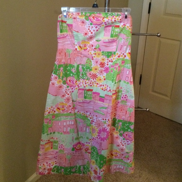 Strapless Lilly Pulitzer Dress