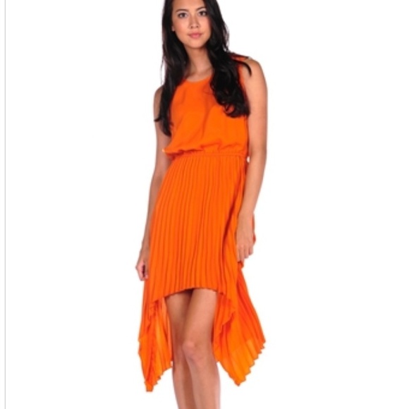 Bb Dakota orange dress