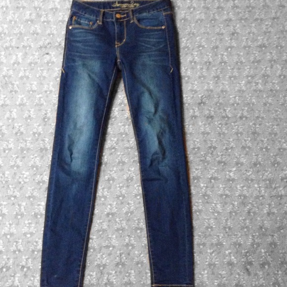 Denim navy dark wash jeans