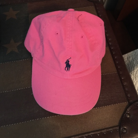 hot pink polo hat