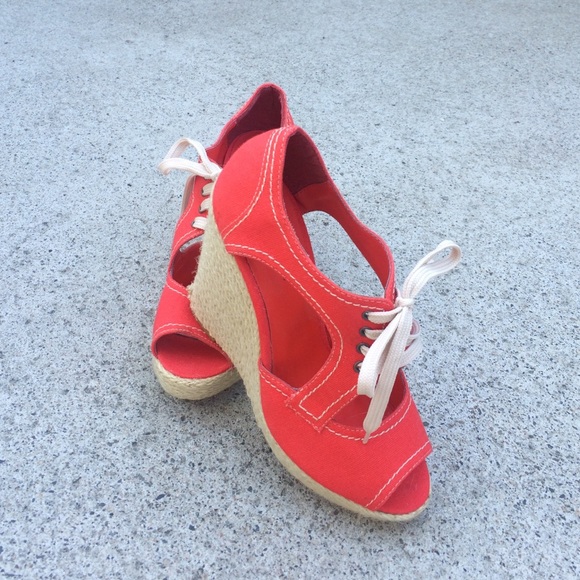 Linen, Woven Wedges
