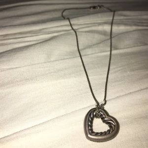 DAVID YURMAN Cable Medium Heart Necklace