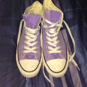 Purple High Top Converse