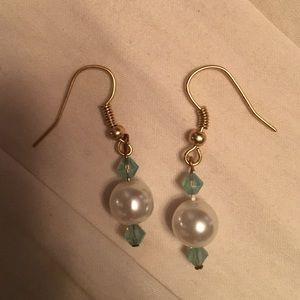 Pearl Dangle Earrings