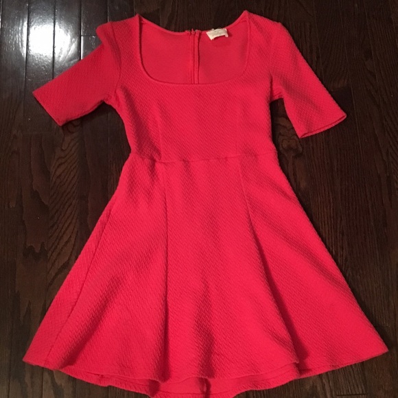 Urban outfitters deep coral/red dress size small