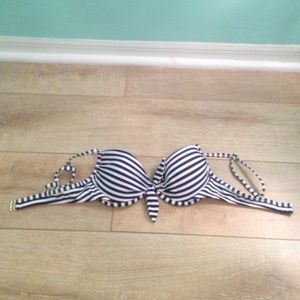 striped boat bikini top