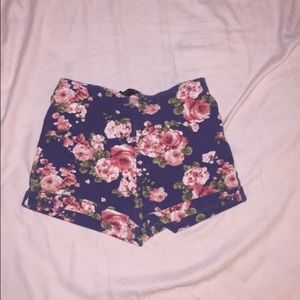 Soft floral shorts