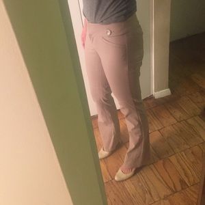 Exact stretch light tan suit and work pants