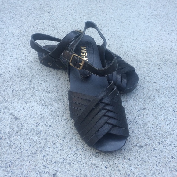 Genuine, handcrafted leather slingback sandals
