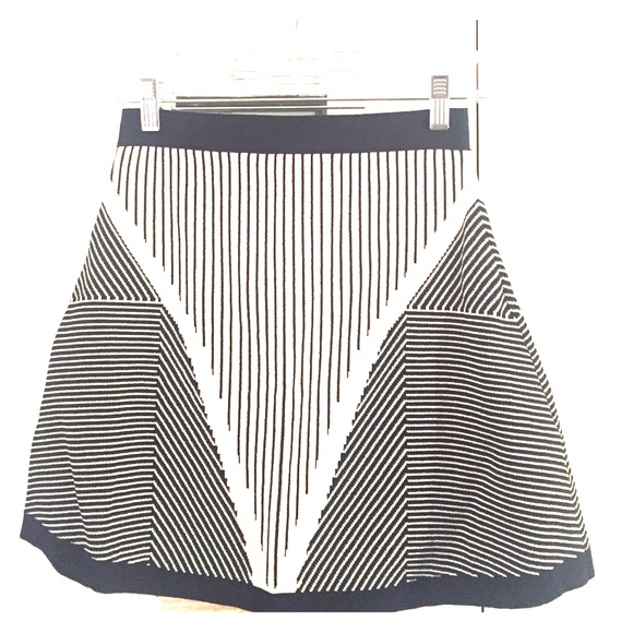 Black & white Romeo & Juliet Couture mini skirt