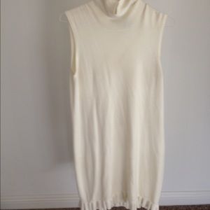 Off white sweater dress